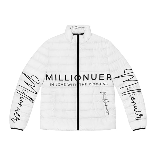 Millionuer Men's Puffer Jacket (AOP)